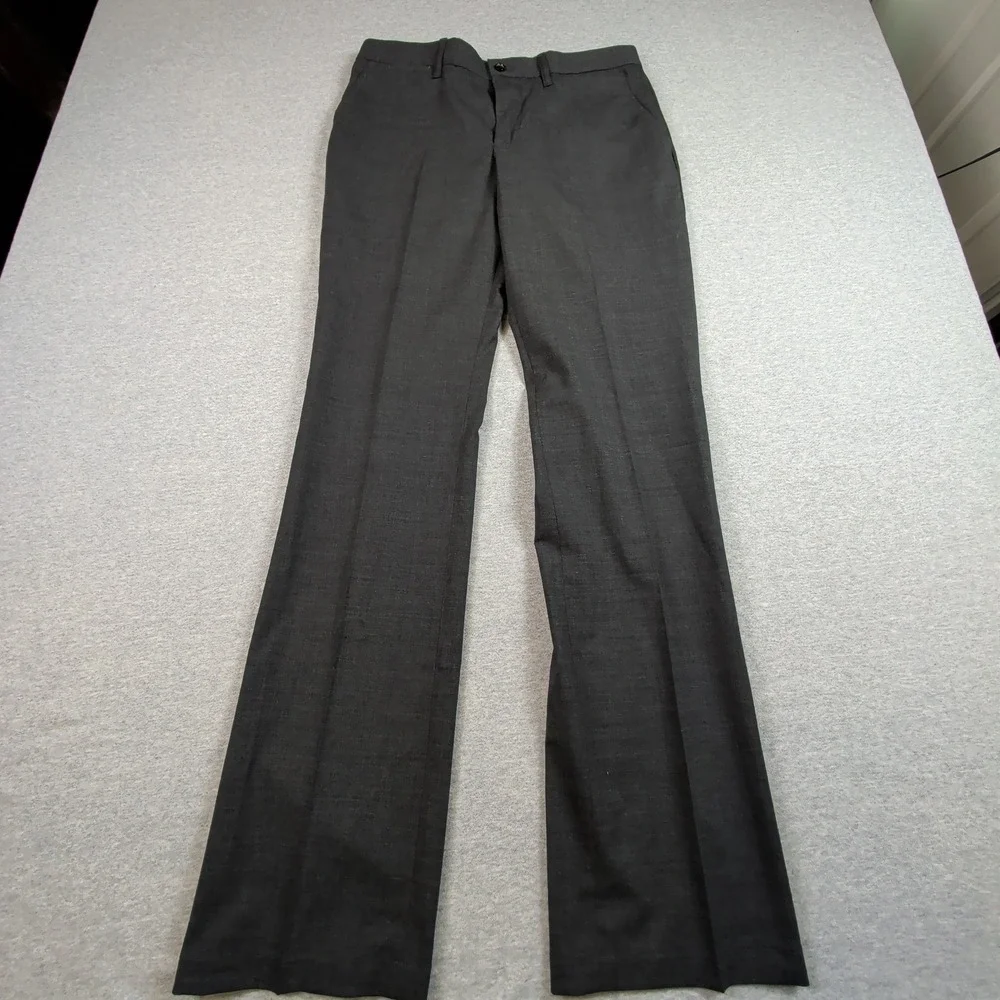 J.Lindeberg Nicolas Narrow Slim Fit Stretch Wool Trousers Dark Grey 30x34